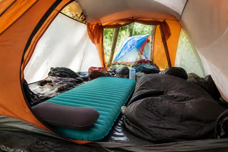 Festival tent en slaapgear